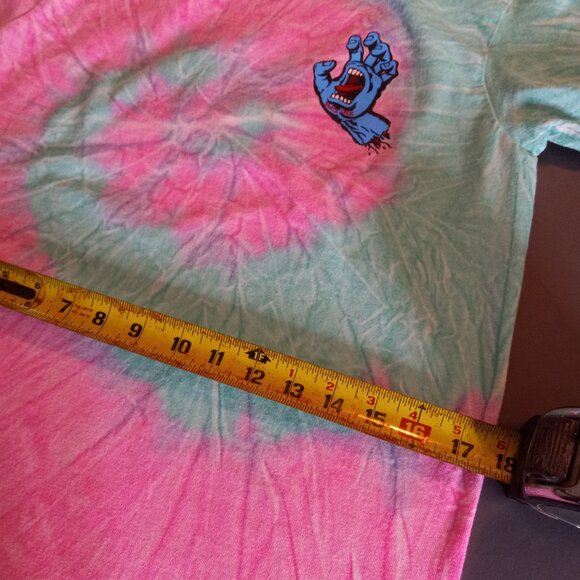 Santa Cruz Skateboards tie-dye shirt - Picture 2 of 11